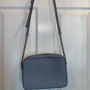 Blue micheal kors purse
